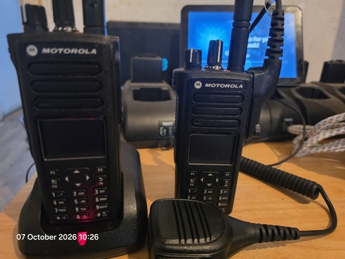Motorola dp4801e radio - 2x,